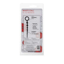 Booty Call X-10 Anal Beads Black packaging featuring flexible and body-safe anal beads for pleasurable stimulation.