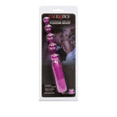 Waterproof Vibrating Pleasure Beads Purple by California Exotic Novelties in packaging, featuring flexible stimulation design.