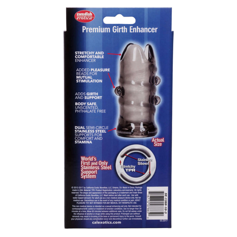 APOLLO PREMIUM GIRTH ENHANCERS SMOKE-2
