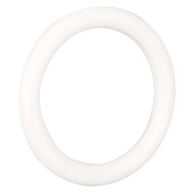 White rubber ring erection enhancer by California Exotic Novelties.