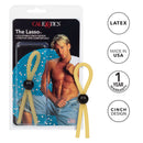 Lasso Erection Keeper Adjustable packaging showing adjustable cinch design and comfortable materials.