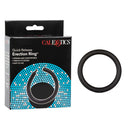 Quick Release Erection Ring Black package and product showing its strong, comfortable design and trim-to-fit feature.