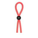 Julians Stud Ring Red Adjustable, a flexible cock ring for enhanced stamina and pleasure during intimate play.