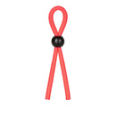 Julians Stud Ring Red Adjustable cock ring designed for stamina and pleasure with a flexible fit.