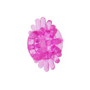 Senso 6 Pack Cock Rings pink erection enhancer with textured design for added stimulation.