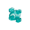 Senso 6 Pack Cock Rings in teal color, designed for added texture and stimulation during intimate play.