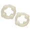 Island Rings Double Stacker Glow-in-the-Dark Cock Rings for enhanced stamina and peak performance from California Exotic Novelties