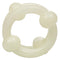 Island Rings Double Stacker Glow-in-the-Dark Cock Ring from California Exotic Novelties for enhanced stamina and peak performance.