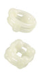 Island Rings Double Stacker Glow-in-the-Dark Cock Rings by California Exotic Novelties, enhancing support and performance.
