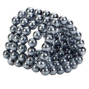 Ultimate Stroker Beads Erection Enhancement Ring with 5 rows of smooth silver beads for intensified pleasure and stimulation.