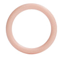 Silicone Support Rings Ivory 3 Piece Set - single silicone support ring in soft ivory color.