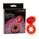 Dual Support Magnum Ring Red packaging and product display, designed for enhanced comfort and stability during intimate play.