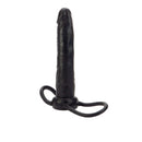 Accomodator Dual Penetrator Black for enhanced dual-pleasure with a slim, contoured shape for comfort and versatility.