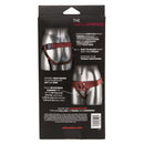 Her Royal Harness The Regal Empress Reddish Bronze product features and adjustments on back of packaging.