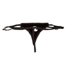 Her Royal Harness The Princess Adjustable Harness Black featuring a soft, double-padded design for comfort and secure fit.