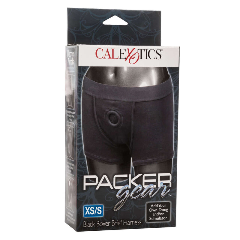 PACKER GEAR BLACK BOXER HARNESS XS/S-1