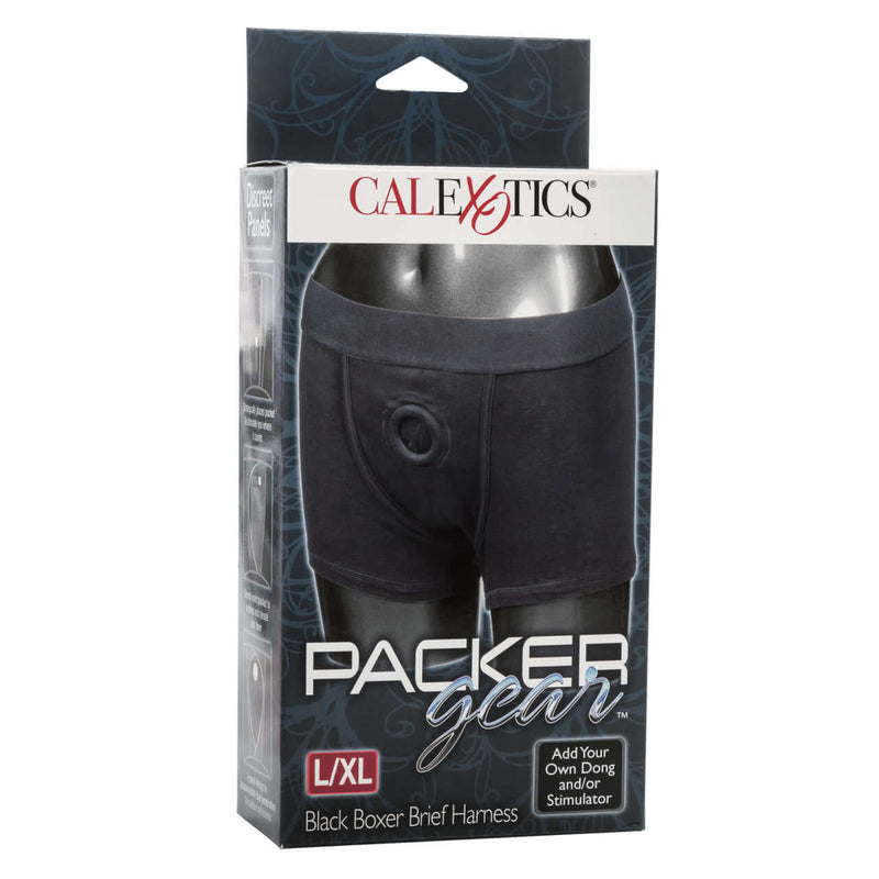 PACKER GEAR BLACK BOXER HARNESS L/XL-1