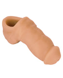 Packer Gear Ultra Soft Silicone STP Packer Tan, a realistic packing solution for stand-to-pee functionality.