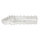 Apollo Extender Penis Extension Clear, a flexible enhancement sleeve for increased size and sensation.