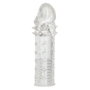 Apollo Extender Penis Extension Clear enhancement sleeve for increased length and girth with texture for enhanced sensation.