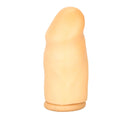Smooth Latex Extension Cock Head 3 inch with a natural-looking head and smooth texture.