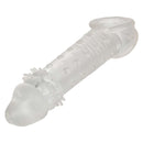 Ultimate Stud Extender Clear enhances male pleasure with extra length, girth, and textured sensations.