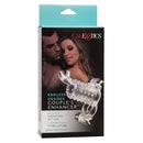 Endless Desires Couples Enhancer Clear packaging featuring a couple, highlighting intense vibrating action and waterproof design.