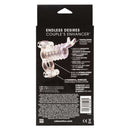 Endless Desires Couples Enhancer Clear back packaging with features and instructions for couples enhancement.