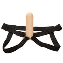 Performance Maxx Penis Extension With Harness Ivory showcasing the smooth extension and supportive harness system.