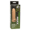 Performance Maxx Life-Like Penis Extension 7 inches packaging, showcasing added length and built-in scrotum support for pleasure.