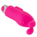 Intimate Play Rechargeable Finger Bunny Vibrator in vibrant pink color with playful design and ergonomic shape.
