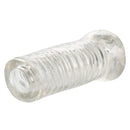 Basic Essentials Tight Pussy Stroker with ribbed interior for enhanced stimulation and suction.