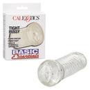 Basic Essentials Tight Pussy Stroker by California Exotic Novelties, featuring ribbed internal shaft for enhanced stimulation.