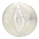 Basic Essentials Tight Pussy Stroker Bulk - close-up of the soft male masturbator for intense stimulation.