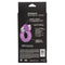 Intimate Butterfly Ring with clitoral stimulation details on packaging, featuring a purple color and easy control settings.