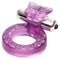 Intimate Butterfly Ring vibrating cock ring in purple featuring butterfly design and clitoral stimulation for couples.