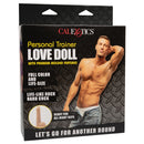 California Exotics Personal Trainer Male Love Doll packaging showcasing premium features and life-like design.
