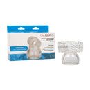 Miracle Massager Accessory For Him - Soft Jelly Male Masturbator Attachment from California Exotic Novelties in packaging and out of box.
