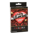 A Little Lovin The Adult Game card game packaging for couples featuring a heart design and playful theme.