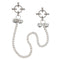 Nipple Grips 4-Point Nipple Press with Bells in silver, adjustable pressure, chain connection for enhanced nipple play.