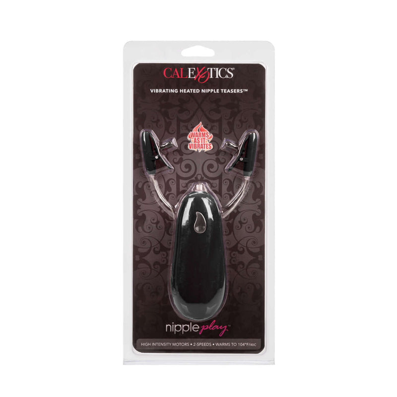 NIPPLE PLAY NIPPLE TEASERS VIBRATING & HEATED BLACK-2
