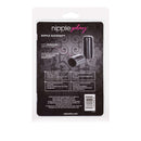 Nipple Play Nipple Suckers Black packaging showing soft, squeezable nipple suckers for enhanced sensitivity.