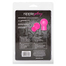 Nipple Play Advanced Nipple Suckers Pink packaging featuring soft, squeezable nipple suckers for enhanced sensitivity.
