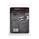 Nipple Play Vacuum Twist Suckers Black packaging showcasing nipple stimulation features and vacuum design.