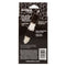 Running Wild Black and White Tail Butt Plug packaging, featuring design details and dimensions for enhanced stimulation.