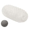 Boundless Reversible Squishy Ball Stroker Smoke beside a golf ball for size comparison.