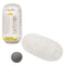 Boundless Reversible Squishy Ball Stroker Smoke by California Exotic Novelties with storage case and tip tickler.