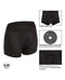 Boundless Boxer Brief Harness S/M with reinforced O-ring and double panel design for packers and dongs, gender-neutral, black.