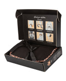 Unleashed Surrender Bondage Set Animal Print inside packaging showcasing included items and travel case.
