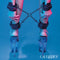 Euphoria Collection Hog Tie with adjustable cuffs and sturdy connectors for enhanced bondage play, styled with clear heels.